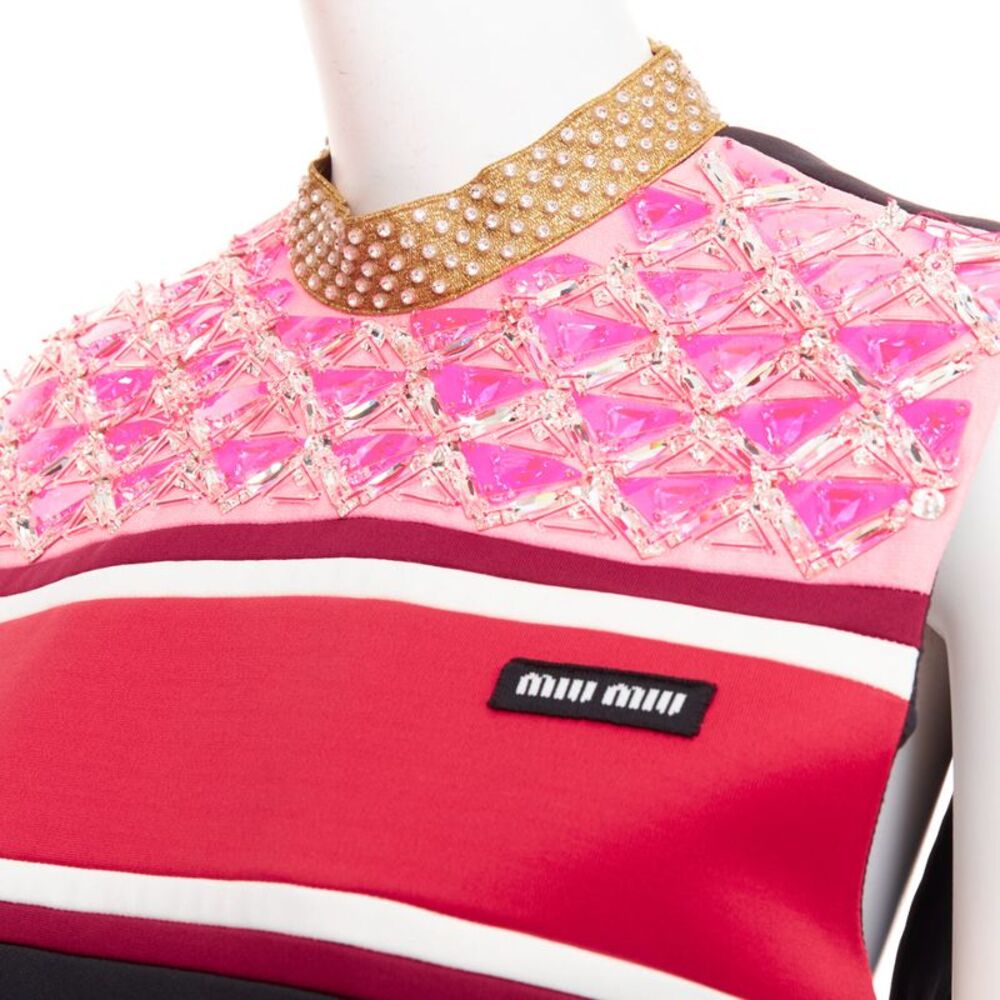 Miu Miu 2021 Sportif Shift Dress - Picture 2 of 9